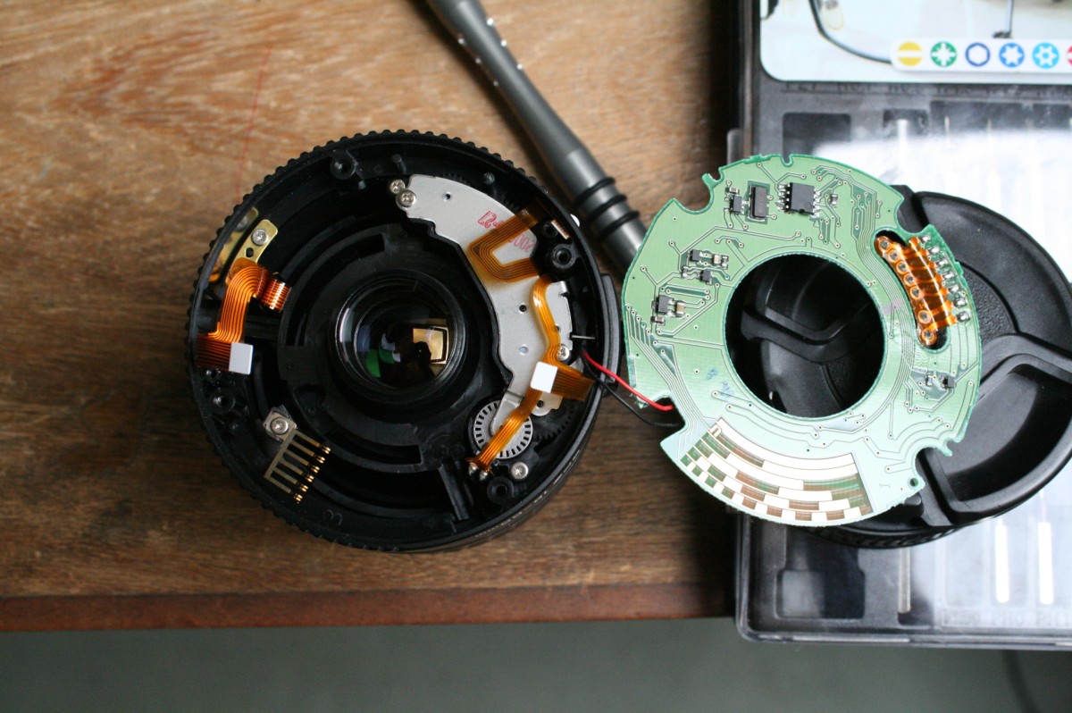 Réparation autofocus Canon EFS 18-55mm II