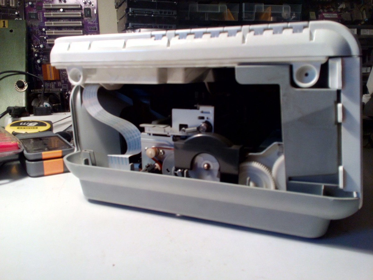 Démontage d’une imprimante scanner HP Deskjet 1510