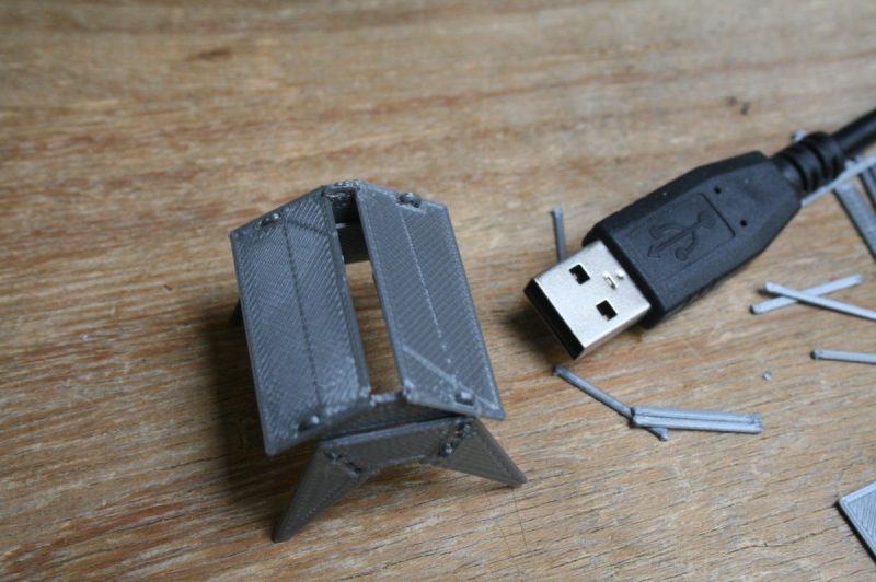 Modèle 3D en plastique avec port USB pour dimension